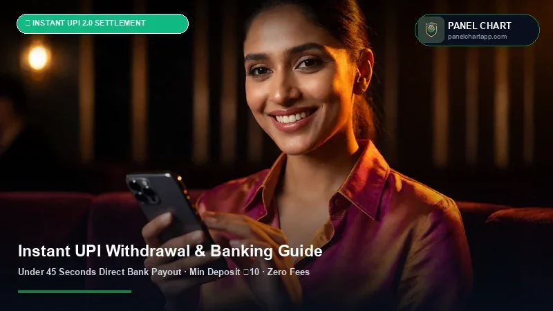 Panel Chart Instant UPI Withdrawal & ₹50 INR Deposit Tutorial